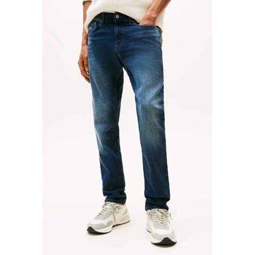 Tommy Jeans SCANTON slim fit jeans dark blue denim