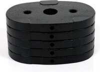 Inspire Extra gewichten voor M1, M2 - 22,5 kg - Zwart