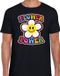 Bellatio Decorations Jaren 60 Flower Power - Verkleedkleding T-shirt - Zwart - Heren