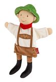 sigikid 43344 handspeelpop, beige/seppl, one-size