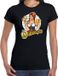Bellatio Decorations Shoppartners Bv Oktoberfest drank fun t-shirt outfit - zwart - voor dames - bedrukt met Oktoberfeest elementen - bierfest kostuum / verkleedkleding L