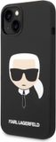 Karl Lagerfeld Karl's Head Serie iPhone 14 Plus Case Zwart