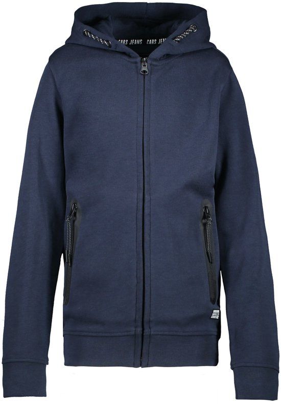 Cars Jeans Iscar Hood Sw Navy Jongens Vest - Maat 164