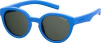 POLAROIDKIDS Polaroid kinder zonnebril 8019/s-m Pjp/m9 Junior Blauw Met Grijze Lens - gepolariseerd