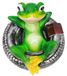 Omgoods Ornement de bassin Couleurs vives