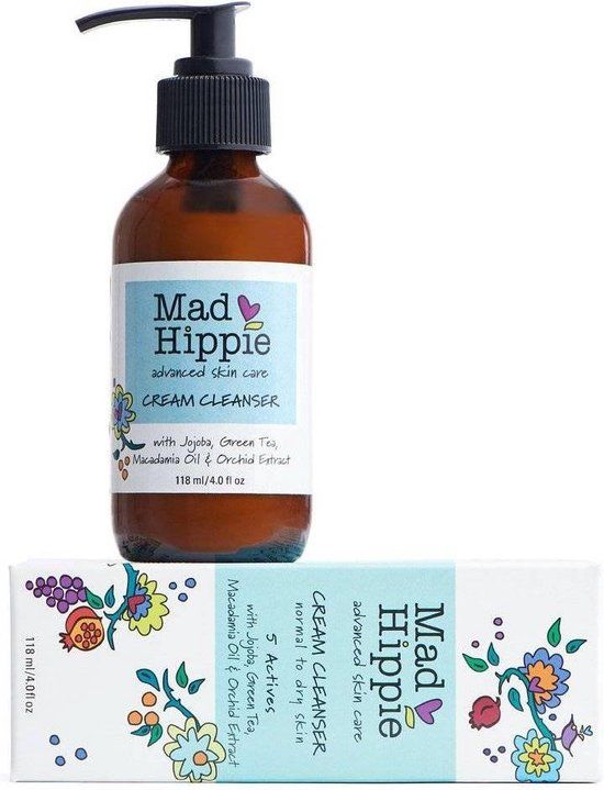Mad Hippie - Cream Cleanser - 118ml - Unisex - Droge huid - Hydraterend - Parfumvrij