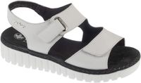 Rieker Vrouwen Platte sandalen Wit Maat 40