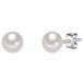 Valero Pearls Parel oorstekers Sterling zilver Gekweekte zoetwaterparels wit