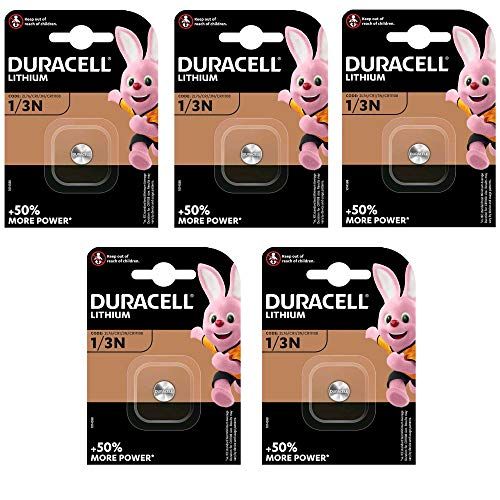 Duracell DL1/3N Lithium Batterij - 5 stuks