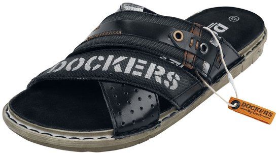 Dockers by Gerli Heren Sandaal - zwart - EU40
