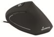 Merkloos Ergonomische muis Computermuis - Bedraad - Zwart - 6 knoppen optische sensor - USB