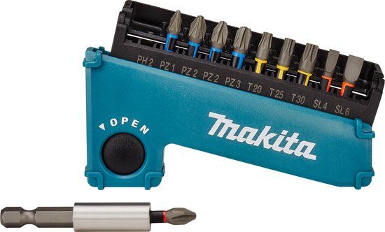 Makita E-03573 Slagschroefbitset - 11-delig
