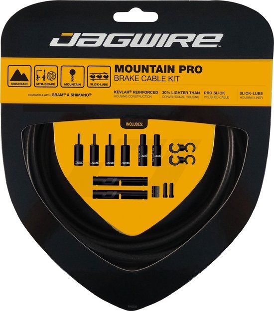 Jagwire Mountain Pro remkabel zwart