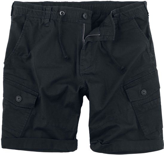Brandit Tray Vintage Heren Shorts - Zwart - 5XL