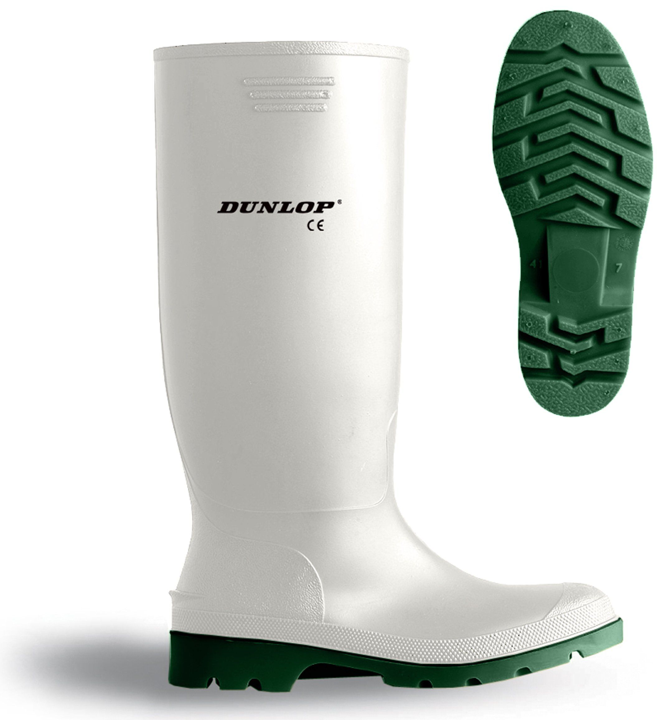 Dunlop Pricemaster werklaarzen wit 40 heren - 8713197338956