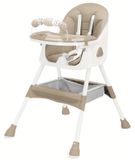 E500 Chaise haute pliable pour bébé - Siège d'appoint - Cadre en métal - Kaki foncé