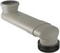 Geberit 388350291 WC-etageboog PVC horizontaal DN 90/100