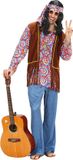 widmann Finidi Flower Power kostuum voor heren - Hippie - Large