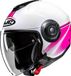HJC i40N Vision Jethelm - Wit/Roze/Zwart - Maat M