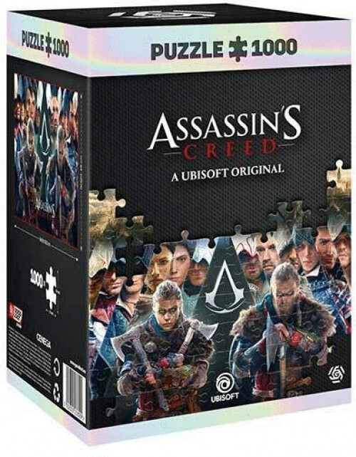 Good Loot Assassin's Creed: Legacy - puzzel 1000 stukjes 68cm x 48cm | inclusief poster en tas | Game-artwork voor volwassenen en tieners