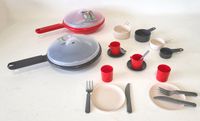 Ecoiffier 100% Chef Servies en Bestek in Pan - 19dlg.