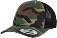 Flexfit - Camo Trucker pet - Multicolours/Zwart