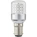 TRU COMPONENTS TC-14124712 LED-signaallamp Groen Cilinder BA15d 100 V/AC, 240 V/AC 500 lm