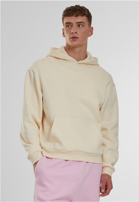 Urban Classics Fluffy Hoodie/trui L Creme