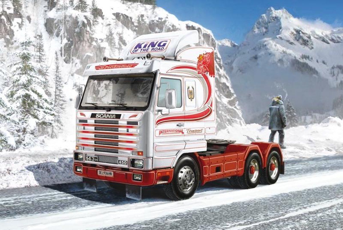 Italeri Scania Streamline 143H 6x2 modelbouwpakket - Kunststof - 2022