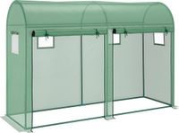 Outsunny Folietunnel Kas 300x100x200cm Groen