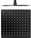 Douchebakkenopmaat.nl Hoofddouche Slim 30x30cm mat zwart