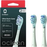 Oclean UG01 Opzetborstels, 2 stuks, Groen, Extra zacht
