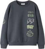 NAME IT Jongens Sweater Katoen Ombre Blue Maat 122/128