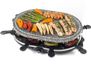 Giles & Posner 8-delige Tafel Raclette Grill - 1200W | 43x30cm Plaat