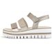 Gabor Sandales femme Metallic Samtchevr