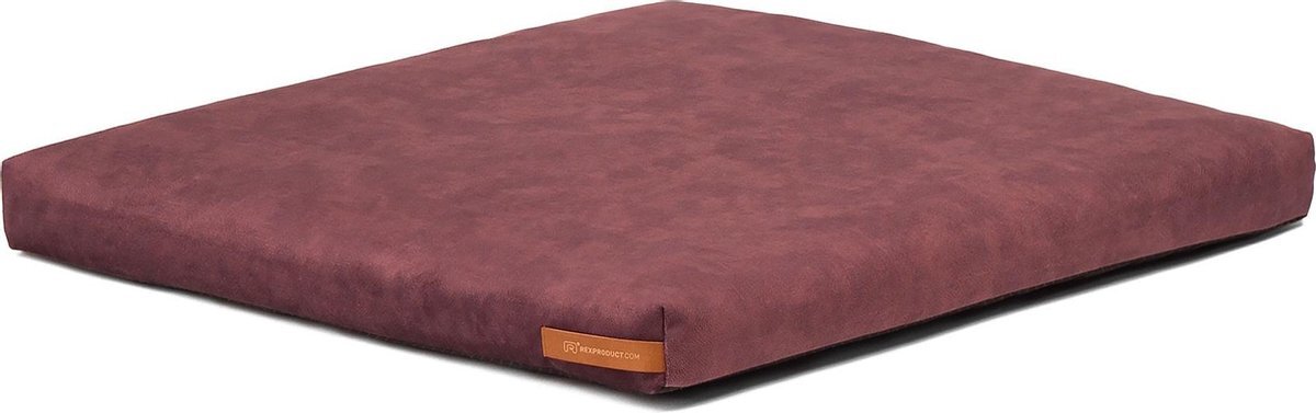 Rexproduct Softpet ecological bed, hondenbed, kattenbed, dierenbed, hondenmand, kattenmand, hondenkussen, kattenkussen bordeaux