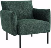Vente-unique Fauteuil in gemêleerde stof - Groen GERALDIA