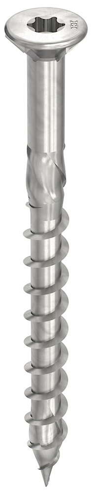 HECO TOPIX-Plus vlonderschroef 5x70mm RVS Torx platkop (350 stuks)