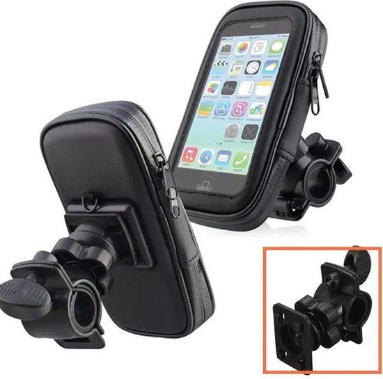 Waterproof Motorcycle Phone Holder for up to 5.8" Phones - Universal Fit - XSS-M1