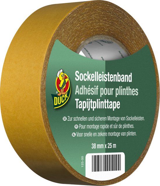 Duck tapijtplint tape – tapijtplint – 38 mm x 25 m