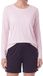 Ammann Dames pyjama Mix & Match lange mouw effen orchid rose 50% katoen 50% modal 3XL