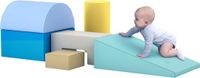 AIYAPLAY - Zachte speelset voor kinderen - Schuim - 60x40x20cm - Multicolor