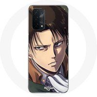 Maniacase Case voor Oppo A74 5G Aanval van de Titanen Levi Ackerman Manga