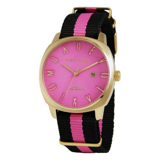 Devota & Lomba DL008MSPBK-PK-02PINK Herenhorloge - 42 mm - Unisex