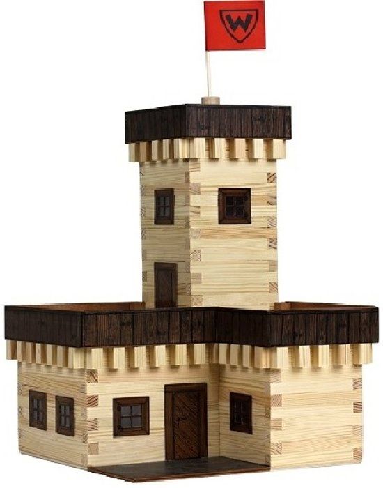 Walachia Bouwpakket Zomerkasteel W29 - Hout - Bruin