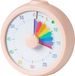 Relaxdays Visuele Timer - Regenboog - Roze