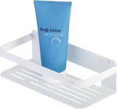 Tiger Caddy - Doucherek - Douchemand 24 cm - Wit - Industrieel - RVS