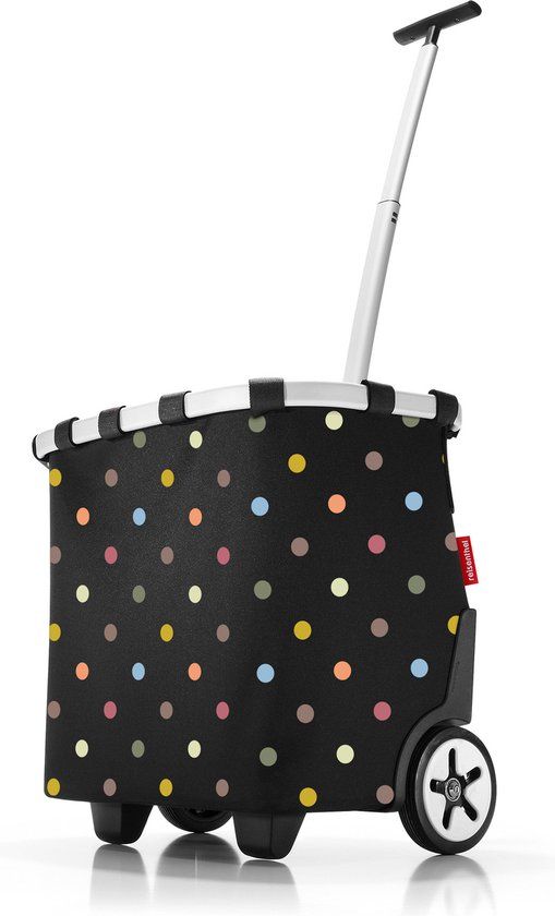 Reisenthel Carrycruiser Boodschappentrolley - 40L - Dots Zwart
