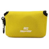 MegaGear MG1835 Ultra Light Neopreen Camera Case compatibel met Nikon Coolpix W150, W100, S33 - Geel