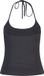 America Today Top Garbi Halter Mouwloos L Grijs